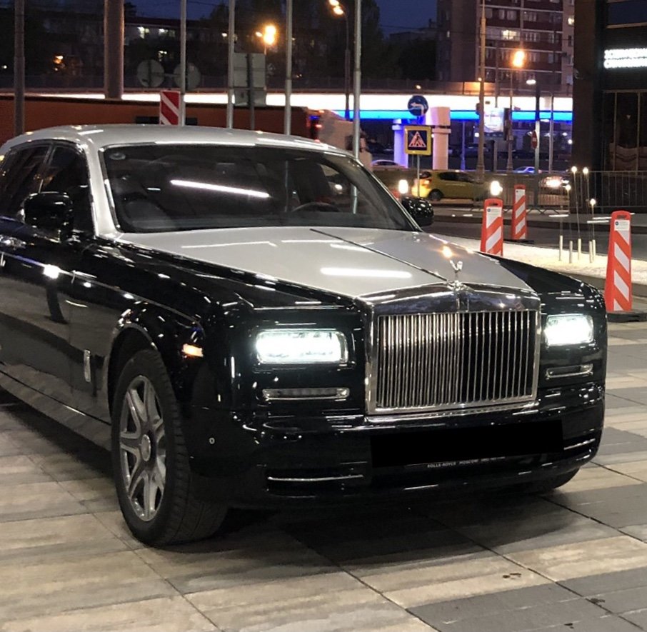 Аренда Rolls-Royce Phantom для съемки рекламы - visitcar.ru